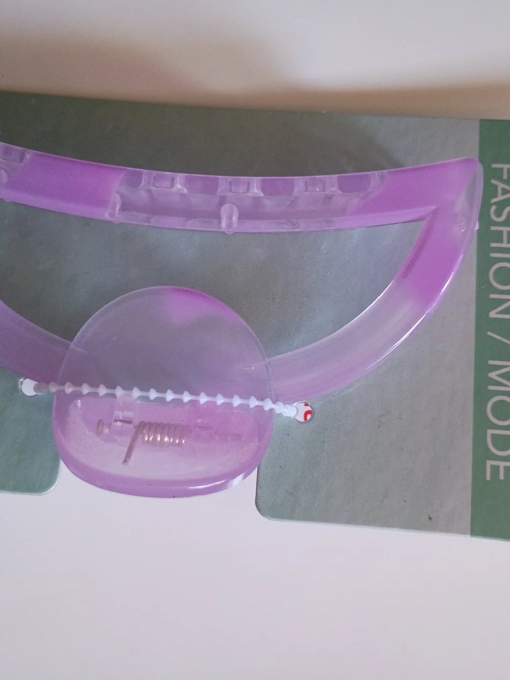 Purple Hair Claw Clip for Everyday Styling